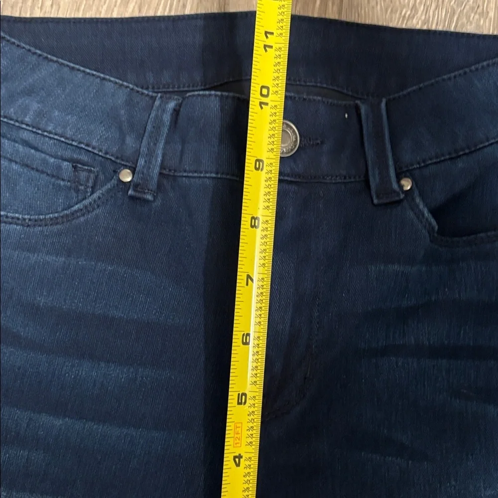 Grace & Lace Women's Blue Stretch cropped Jeans 4‎